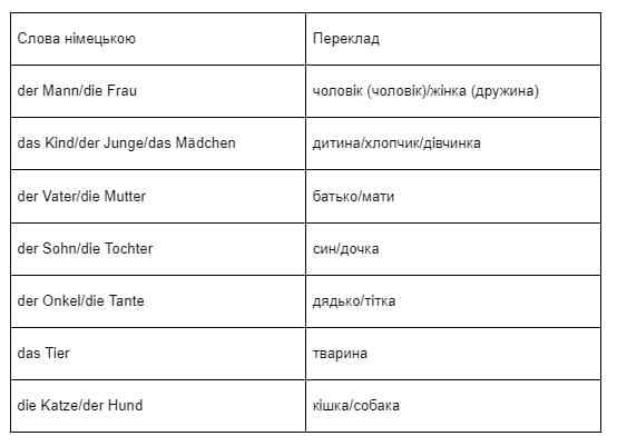 Які німецькі слова необхідно знати початківцям-3