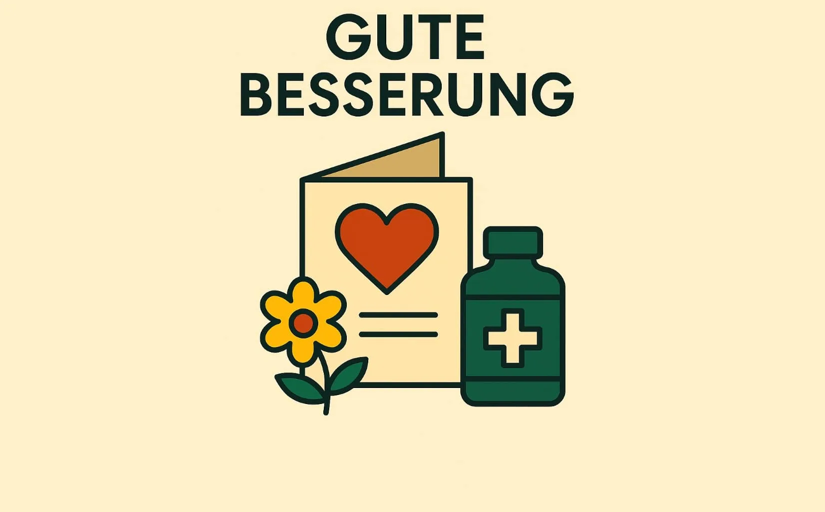 пожелать выздоровления на немецком-min